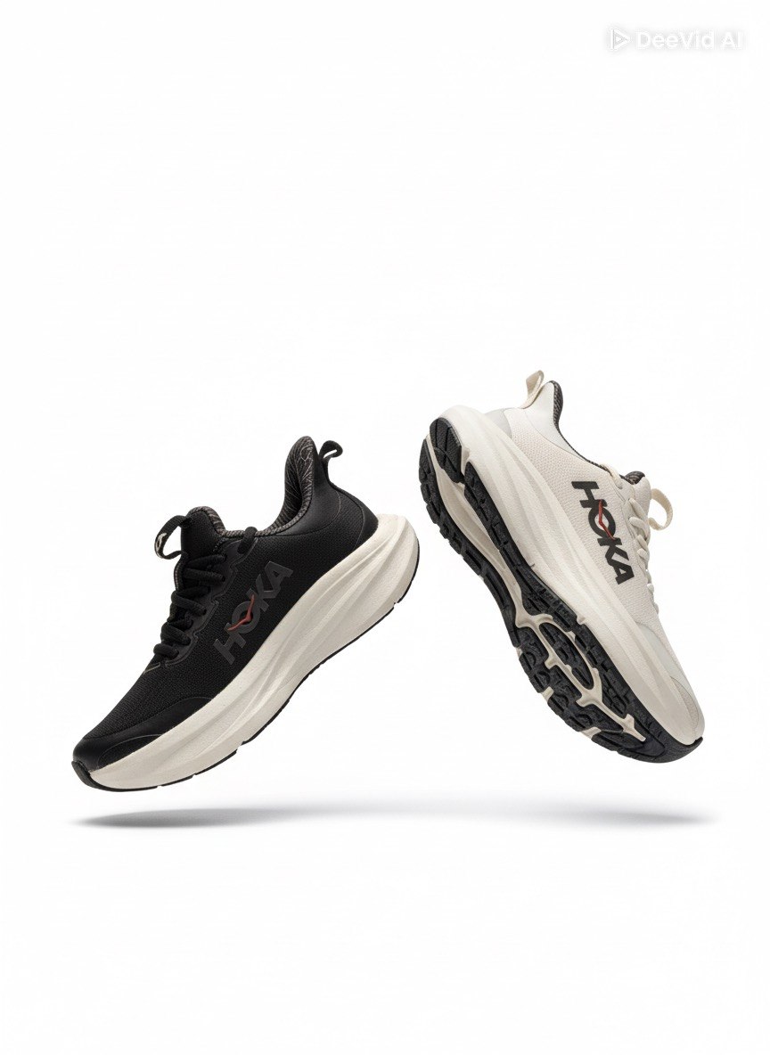 کتونی هوکا زیره کربن جورابی طبی