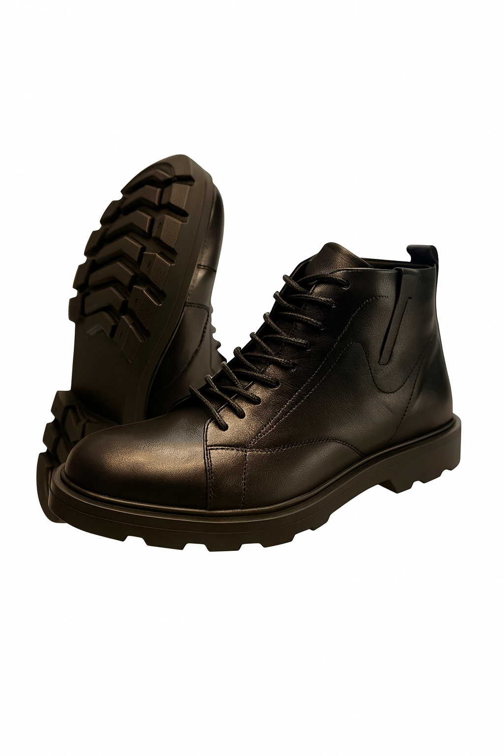 بوت چلسی بندی تمام چرم طبیعی گاوی