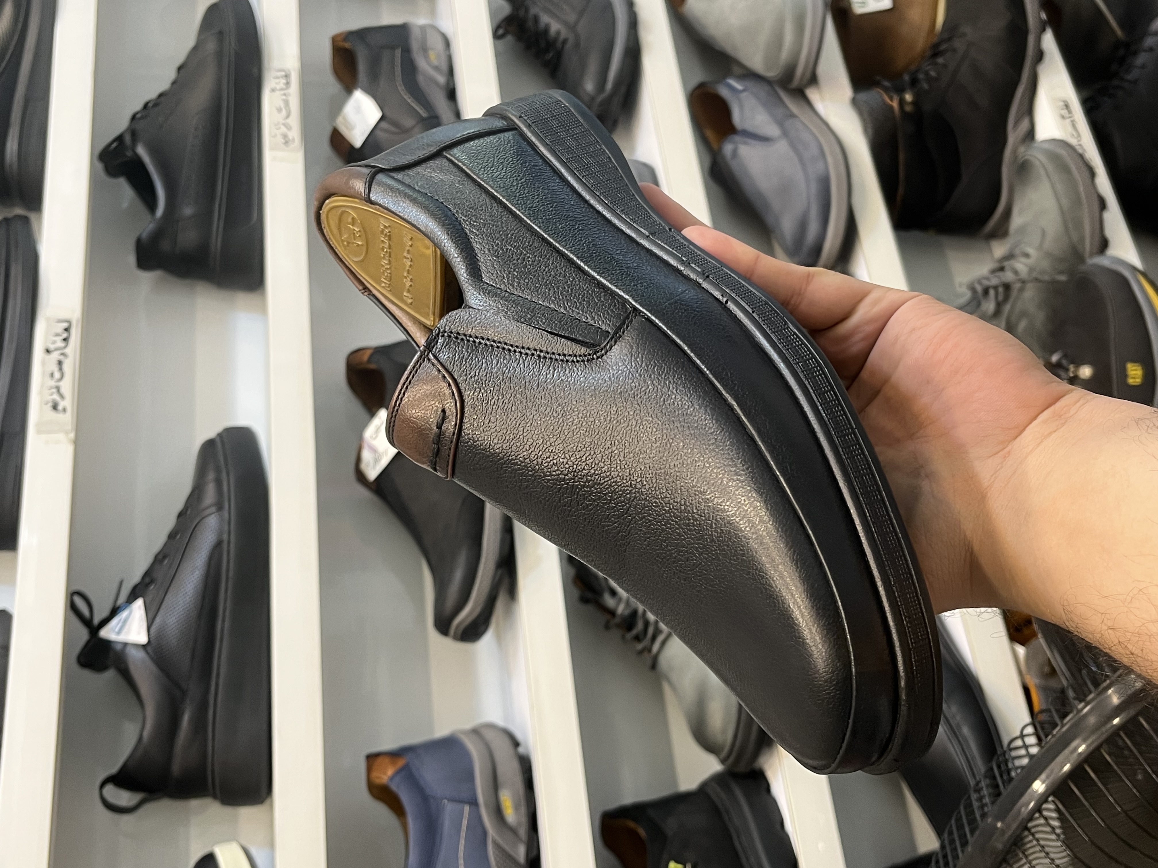 کفش طبی تمام چرم طبیعی سبک